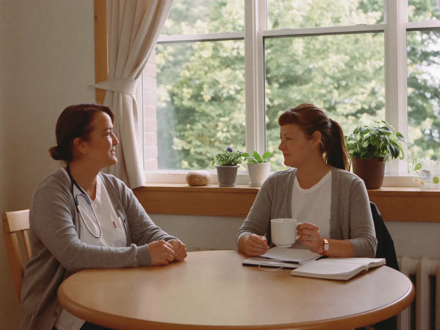 A room in a psychiatric care unit