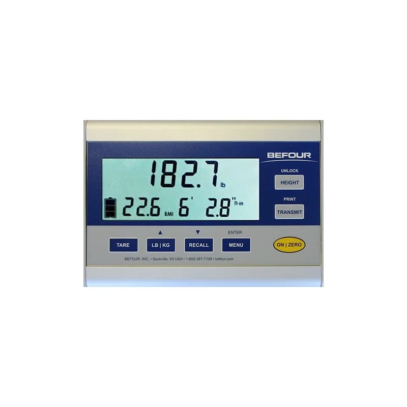 Display console of the Befour MX115 scale