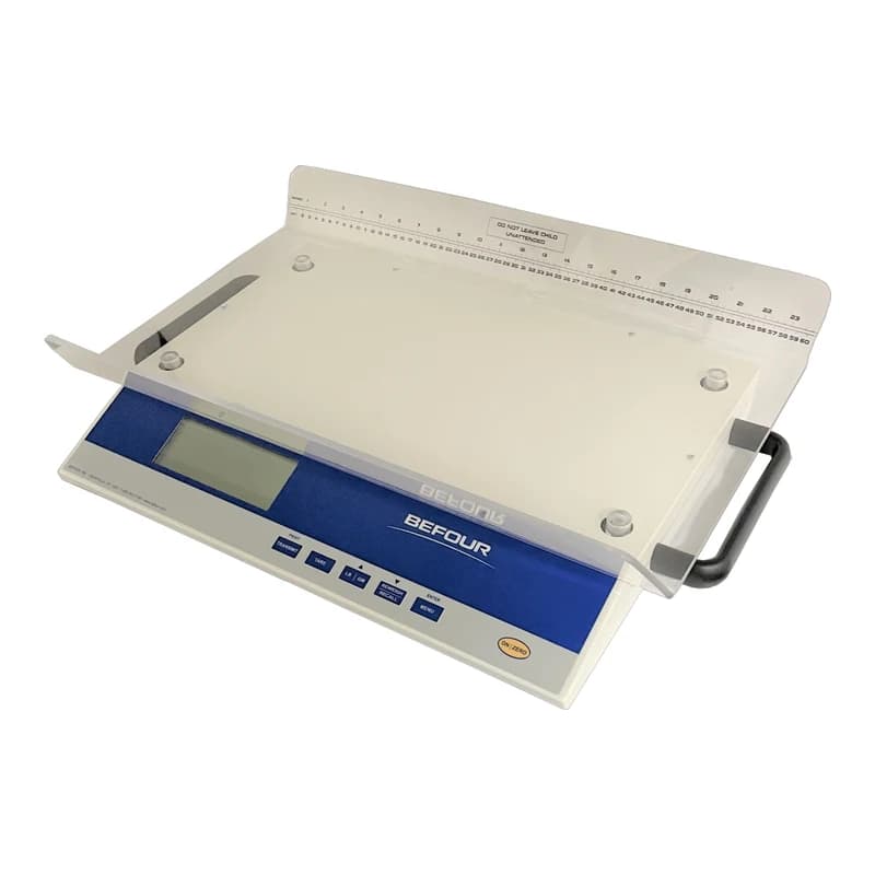 Balance néonatale Befour MX202 avec son berceau en acrylique