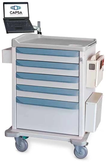 Chariot M-Series M3-AP pour emballage automatisé avec bras pour portable et accessoires en option