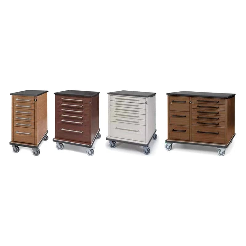 The four Vintage Encore auto-packaging models side by side
