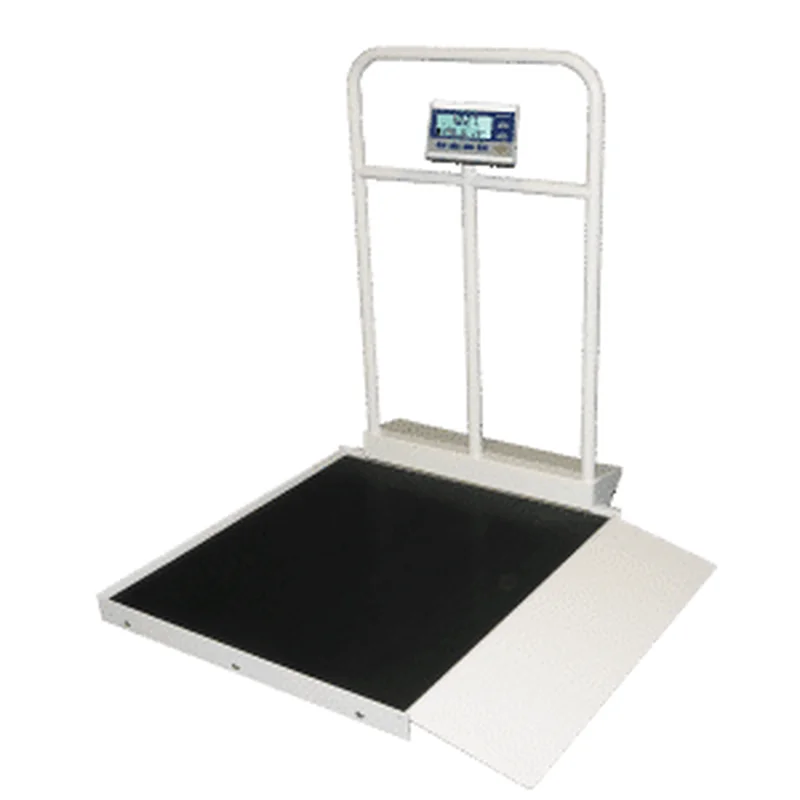Balance pour fauteuil roulant Befour MX450 avec rampe simple et main courante