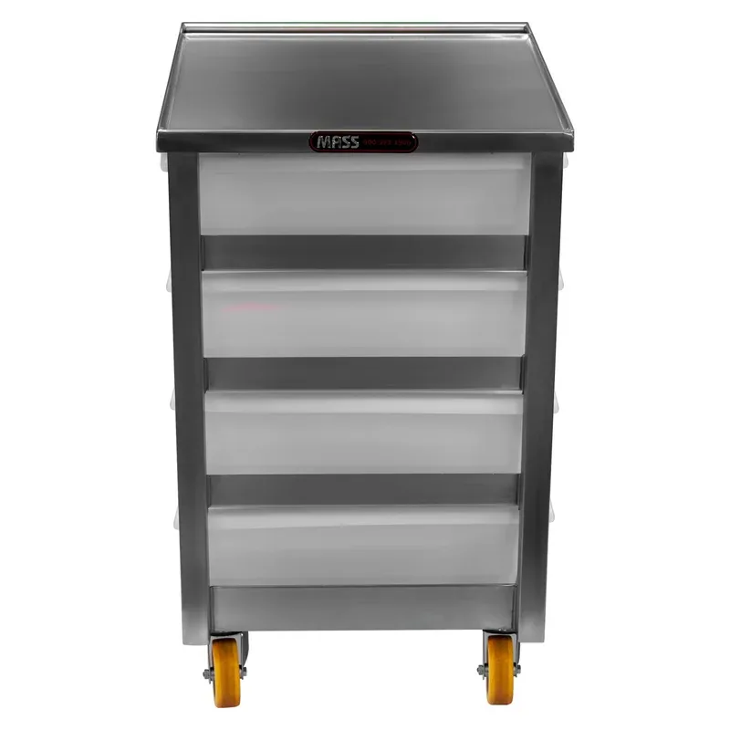 Front of the TruAir scope transport cart