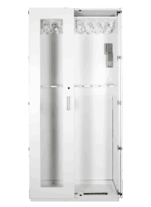 TruAir Endoscope Storage Cabinet with rotating scope hooks - LIOMAR Medical Canada