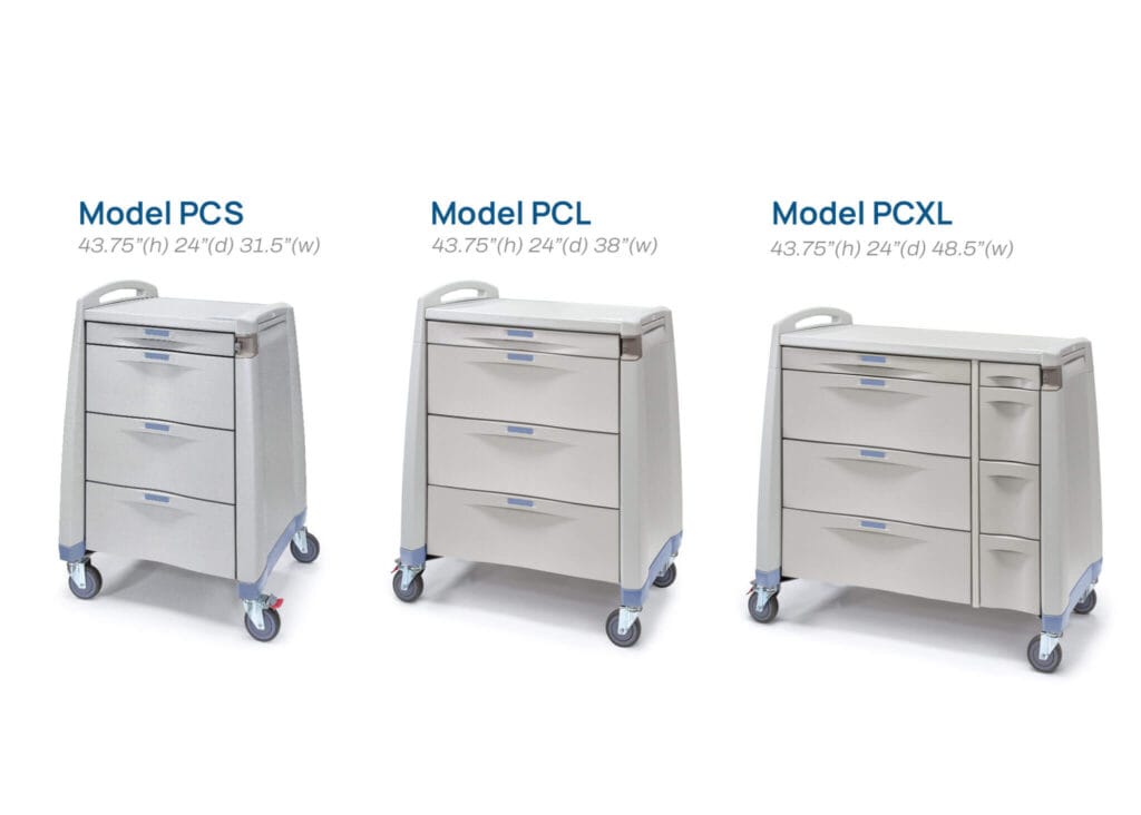 Avalo Series family of carts - LIOMAR Medical Canada