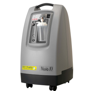 Nuvo™ 10 High-Flow Oxygen Concentrator (Nidek Model 595)
