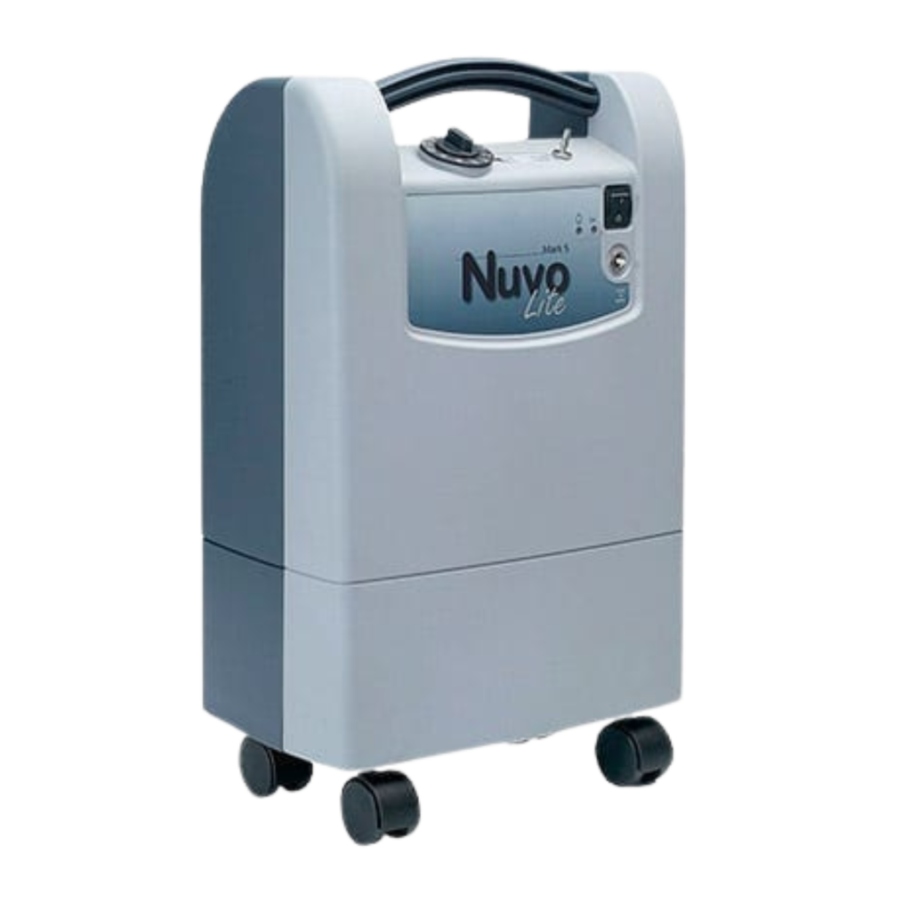 Nuvo Lite 5 oxygen concentrator (Nidek Model 525) by LIOMAR Medical
