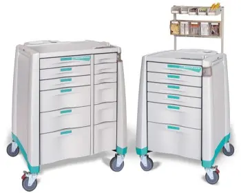 medical cart from Capsa Healthcare distributed by LIOMAR Medical