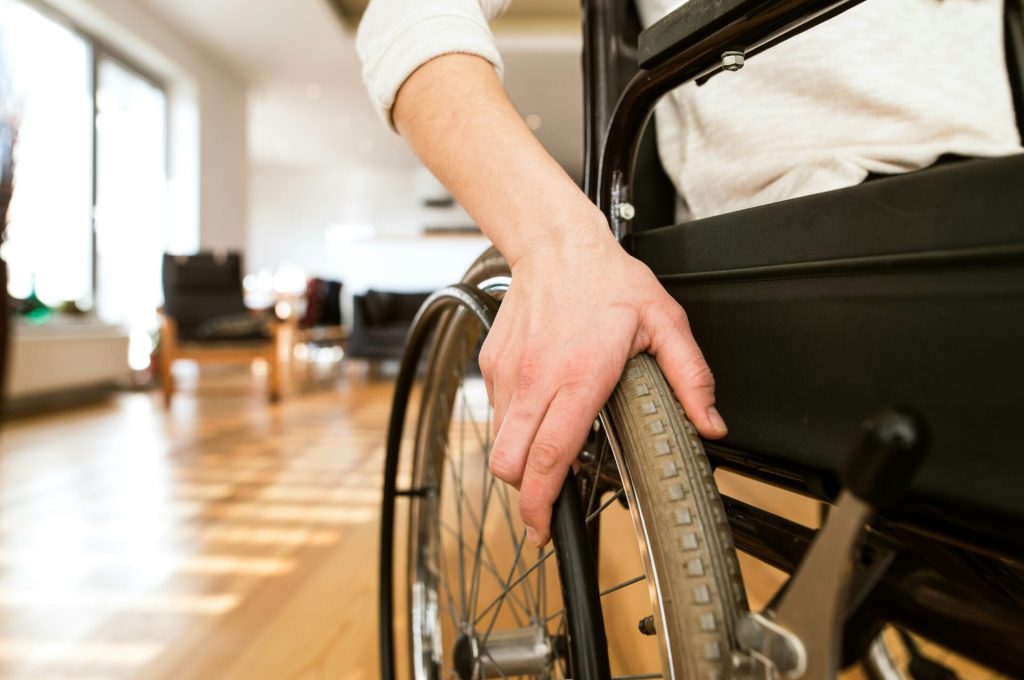 Wheelchair mobility aid from LIOMAR MEDICAL